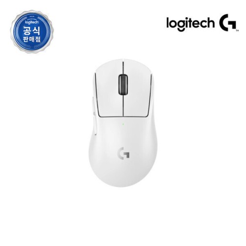 로지텍코리아 로지텍G PRO X Superlight 2 DEX 화이트 오른손 전용 게이밍마우스 +그립톡 증정