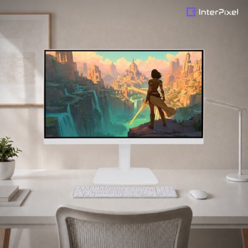 인터픽셀 IPU2730 4K 120Hz 모니터 PD65W KVM 피봇 화이트 스마일캐시 2% 추가적립